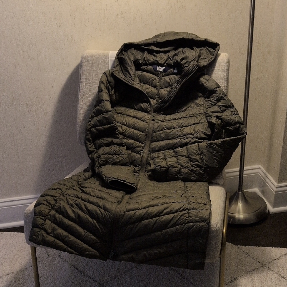 Lands' End Wanderweight Packable Down Coat